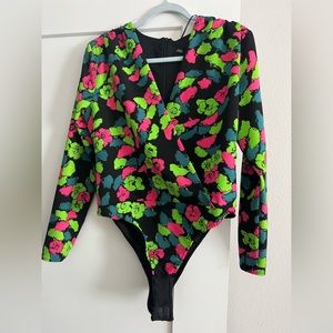 Floral bodysuit